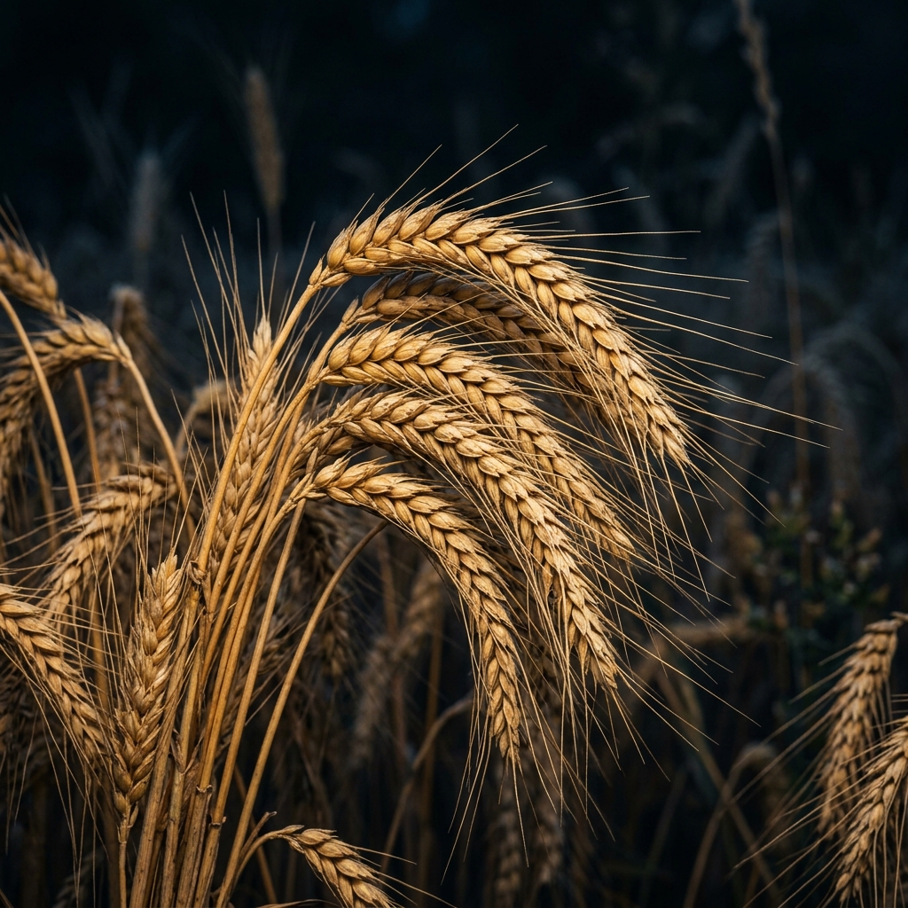 Photograph of fresh agricultural Wheat