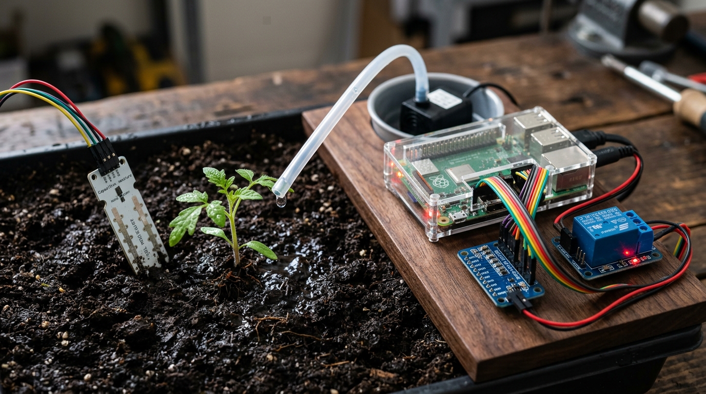 AgriSense IoT Hardware Prototype Assembly